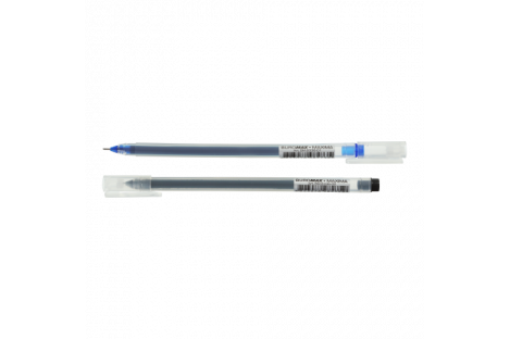 Ручка гелева Maxima колір чорнил чорний 0,5мм, Buromax