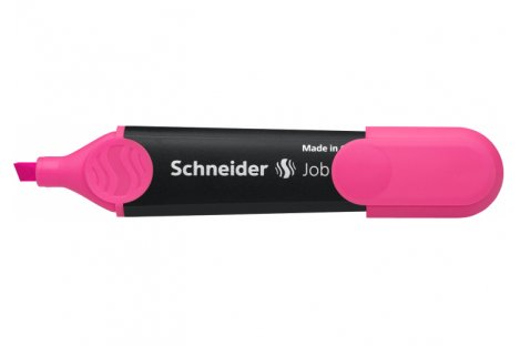 Маркер текстовый Job 150, цвет чернил розовый 1-4,5мм, Schneider