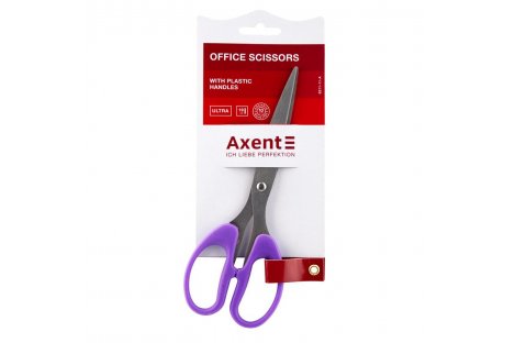 Ножницы 19см пластиковые ручки Ultra, Axent