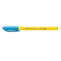 Ручка масляная Patriot, цвет чернил синий 0,5мм, Buromax