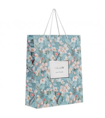 Пакет подарунковий паперовий "Gentle Blossom" 26*32 см, Axent