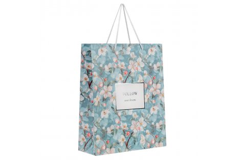 Пакет подарунковий паперовий "Gentle Blossom" 26*32 см, Axent