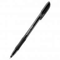 Ручка масляна Flow, колір чорнил чорний 0,7мм, Axent