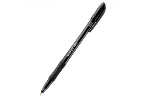 Ручка масляная Flow, цвет чернил черный 0,5мм, Axent