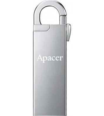 Флеш-пам'ять 16GB Apacer Drive AH13A, корпус сріблястий