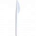 Ножі одноразові пластикові білі 16см 100шт 1,75г, FF