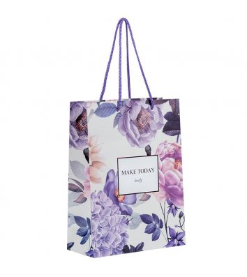Пакет подарунковий паперовий "Violet Whispers" 18*24 см, Axent