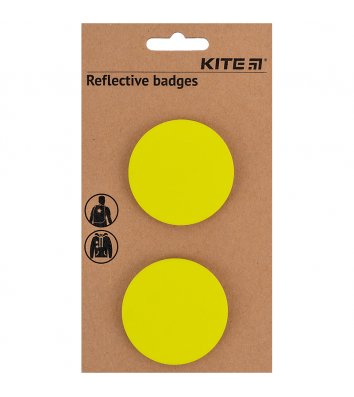 Набір значків світловідбиваючих жовті, Kite