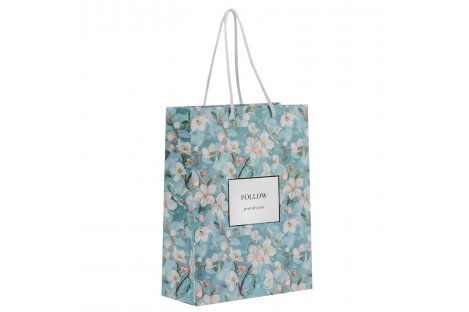 Пакет подарунковий паперовий "Gentle Blossom" 18*24 см, Axent Пакет подарунковий паперовий "Gentle Blossom" 18*24 см, Axent