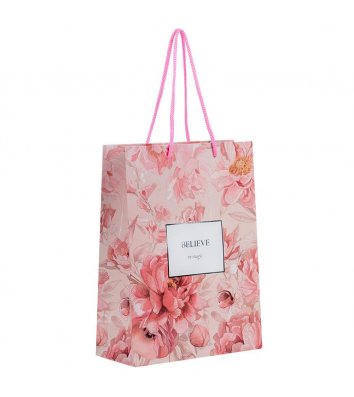 Пакет подарунковий паперовий "Peony Dreams" 18*24 см, Axent