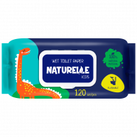 Папір туалетний вологий 120 шт "Kids", Naturelle