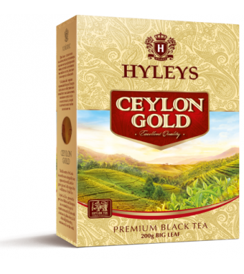Чай черный Hyleys Ceylon Gold листовой 200г