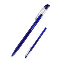 Ручка масляна Glide, колір чорнил синій 0,7мм, Axent