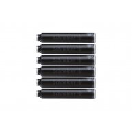 Патрон до перової ручки 6 шт колір чорнил чорний, Schneider