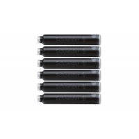 Патрон до перової ручки 6 шт колір чорнил чорний, Schneider