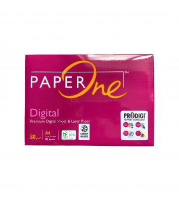 Папір офісний  A4 80г/м2 500арк клас А Paper One Digital , білий