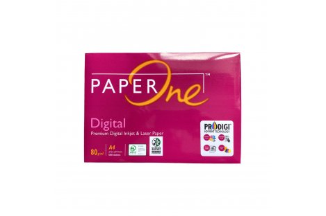 Папір офісний  A4 80г/м2 500арк клас А Paper One Digital , білий