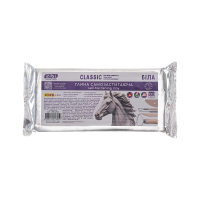 Глина для ліплення 1000 г біла "Classic", Zibi