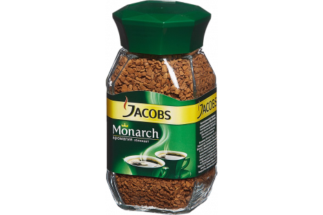 Кофе растворимый Jacobs Monarch 95г, стекло