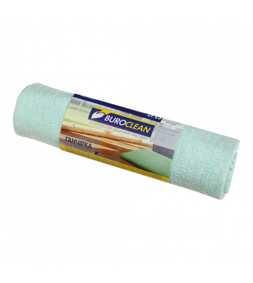 Ганчірка для підлоги 1 шт зелена 50*60 см, Buroclean