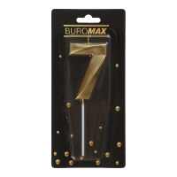 Свічка для торта "Цифра 7", Buromax