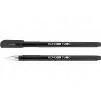 Ручка гелевая Turbo, цвет чернил черный 0,5мм, Economix