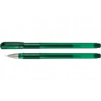 Ручка гелевая Turbo, цвет чернил зеленый 0,5мм, Economix