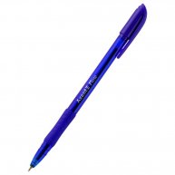 Ручка масляна Flow, колір чорнил синій 0,7мм, Axent