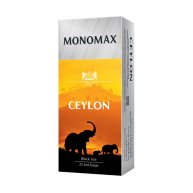 Чай черный Мономах Ceylon в пакетиках 25шт*2г