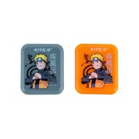 Чинка пластикова 1 лезо з контейнером "Naruto", Kite