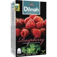 Чай чорний Dilmah малина у пакетиках 20шт*1,5г
