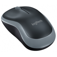 Миша комп'ютерна бездротова сіра, Logitech M185 Wireless Mouse Swift Grey