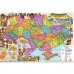 Карта України ілюстрована 65*45см картонна 