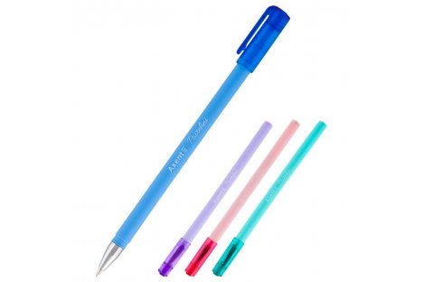 Ручка кулькова  Pastelini, колір чорнил синій 0,7мм, Axent