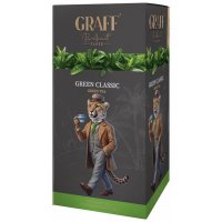 Чай зелений Graff Green Classic у пакетиках 20 шт * 1,8 г
