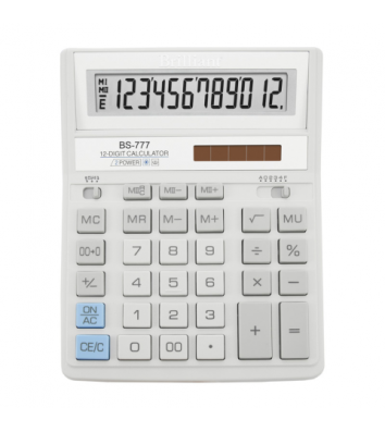 Калькулятор 12 розрядів 157х200х31мм, Brilliant