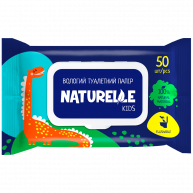 Папір туалетний вологий 50 шт "Kids", Naturelle