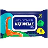 Папір туалетний вологий 50 шт "Kids", Naturelle