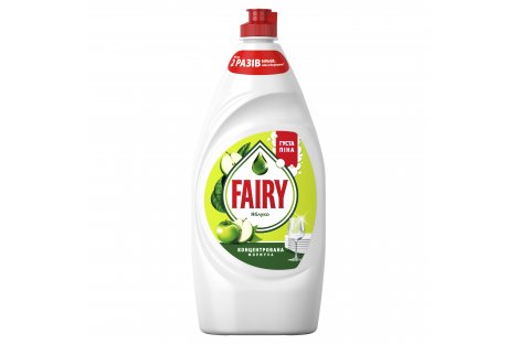 Засіб для миття посуду Fairy 900мл, Зелене яблуко