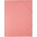 Папка А4 пластикова на гумках Pastelini рожева, Axent