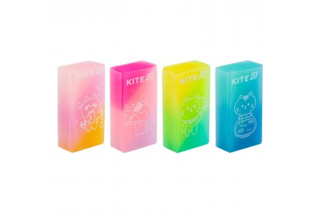Гумка для олівця "Jelly cat" асорті, Kite Гумка для олівця "Jelly cat" асорті, Kite