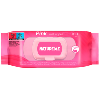 Серветки вологі 100 шт 'Pink' , Naturelle