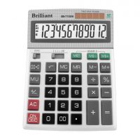 Калькулятор 12 розрядів 151х204х38мм, Brilliant