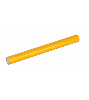Обложка самоклеющаяся в рулоне желтая 33см*1,2м