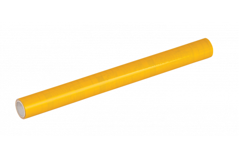 Обкладинка самоклеюча в рулоні жовта 33см*1,2м