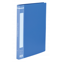 Папка-скоросшиватель А4 пластиковая Clip A синяя, Buromax