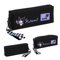 Пенал м'який 1 відділення на блискавці "Kuromi", Kite 