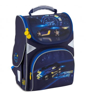 Рюкзак каркасний шкільний Speed Future Gopack, Kite