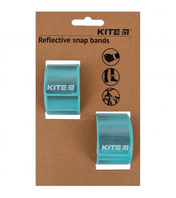 Набір браслетів світловідбиваючих м'ятні, Kite