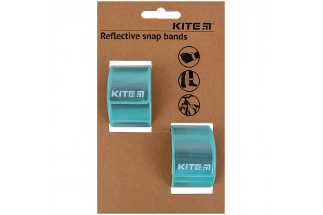 Набір браслетів світловідбиваючих м'ятні, Kite Набір браслетів світловідбиваючих м'ятні, Kite